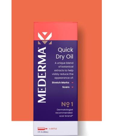 Mederma No:1 Quick Dry Oil Anti-Stretch Skin Care Oil 60ml
