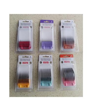 Heiniger 6 Piece Steel Comb Set - Buy Online on GoSupps.com