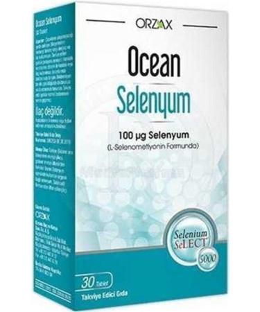 Ocean Orzax Selenium 100mcg 30 Tablets - Buy Online on GoSupps.com