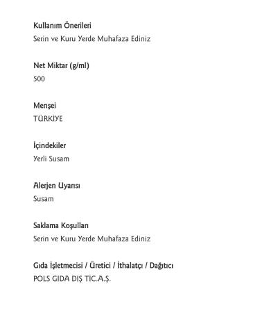 Local Pol's Gourmet Series Local Sesame Tahini - Buy Online on GoSupps.com