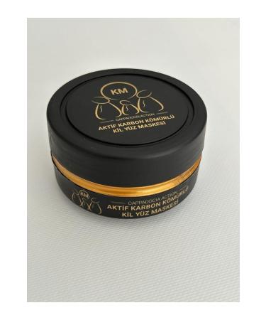 KM NATURAL ACTIVATED CARBON CHARCOAL CLAY FACE MASK CAPPADOCIA ACTION KM 250 gr - Buy Online on GoSupps.com
