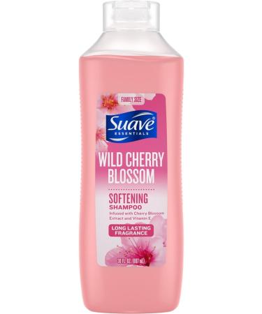 Suave Essentials Wild Cherry Blossom Softening Shampoo 887ml