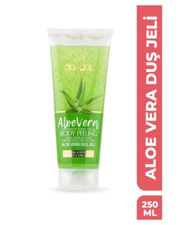 Ab-i Gul Aleo Vera Body Peeling Natural Apricot Kernel Grains 250 Ml
