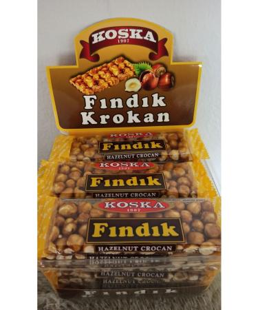 Koska Hazelnut Croquant 40 Gr (12 Pieces)