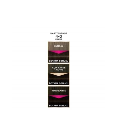 Palette Deluxe Oil Care Hair Dye 4.0 Brown