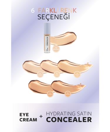 Pastel Eye Cream Hydrating Satin Concealer - Eye Cream Under Eye Concealer 64 Medium Light - Buy Online on GoSupps.com