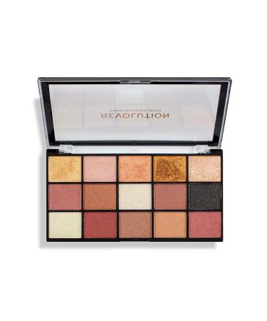 Revolution Makeup Revolution Reloaded Affection Lasting All Day 15 color Vegan Eyeshadow Palette (16.5 g) - Buy Online on GoSupps.com