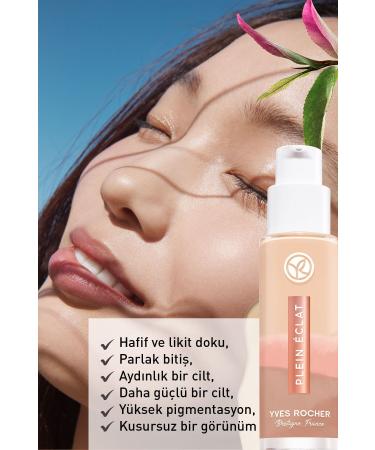 Yves Rocher Detox Effect Luminous Foundation - Beige 100 - 30 Ml - 63390 - Buy Online on GoSupps.com