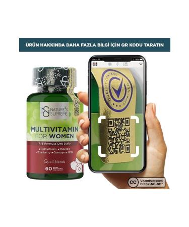 Natures Supreme Multivitamin For Women 60 Capsules - Unflavored - Buy Online on GoSupps.com