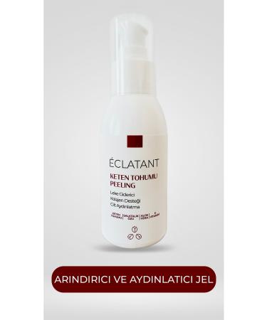 ECLATANT Linseed Peeling Purifying and Brightening Gel