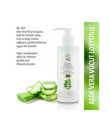 Ab-i Gul Aloe Vera Body Lotion Intensive Moisturizing 200 ml - Buy Online on GoSupps.com