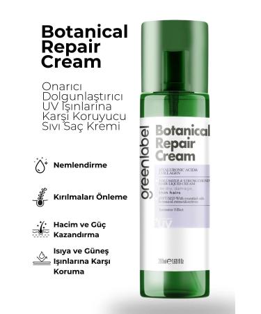 Green Label Hyaluronic Acid & Collagen Liquid Hair Care Cream for Dry and Lifeless Hair - Buy Online on GoSupps.com