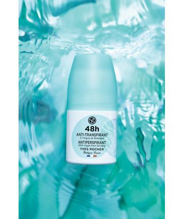 Yves Rocher Antiperspirant 48-hour Effective Women-Men Antiperspirant Roll-On - Ocean Algae-58616 - Buy Online on GoSupps.com