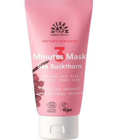 Urtekram Instant Brightening Mask with Sea Buckthorn and Vitamin C - 75 ml