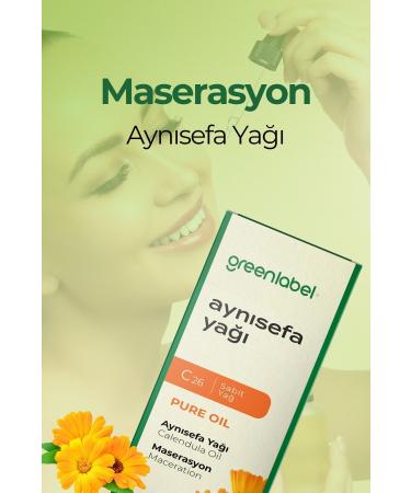 Green Label Calendula Oil 20 ml - Buy Online on GoSupps.com