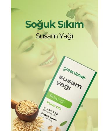 Green Label Sesame Oil Cold Pressed 0 Natural And Pure 50ml - Buy Online on GoSupps.com