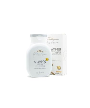 Miss Aura Shampoo for All Hair Supportive with Thermal Water and Humic Acid 300 ml