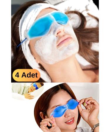 Utelips 4 Pieces Eye Pain Bruise Reliever After Makeup Eye Mask Puffiness Eye Relaxer