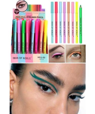 Utelips Eyeliner Pencil Set for Women 8-Colored Eyeliner Colored Shine Pencil Makeup Set - Buy Online on GoSupps.com