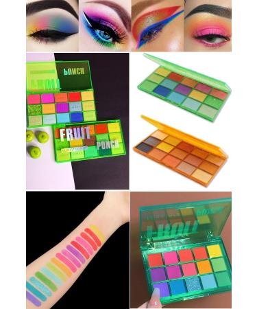 Utelips Concert Makeup Material 15 Color Eyeshadow Storage Box Fruit Punch 15 Eyeshadow Palette Sexy Glitter - Buy Online on GoSupps.com