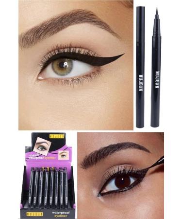 Utelips Black Eyeliner Waterproff Eye Pencil Practical Quality Non-smudge Indian Fantasy Sexy Make Up Material - Buy Online on GoSupps.com