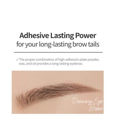 ETUDE Drawing Eye Brow / Long-lasting Eyebrow Pencil-02 Gray Brown - Buy Online on GoSupps.com