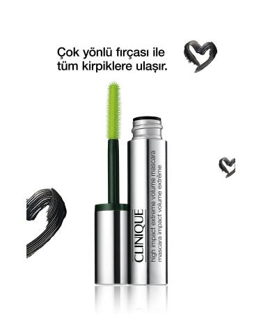 Clinique HIGH IMPACT EXTREME EYELASH ENHANCING VOLUME MASCARA KEYON3058 - Buy Online on GoSupps.com