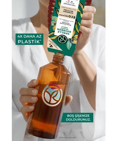 Yves Rocher Moisturizing Eco Refill Shower Gel Spare - Exotic Vanilla-600 ml-59471 - Buy Online on GoSupps.com