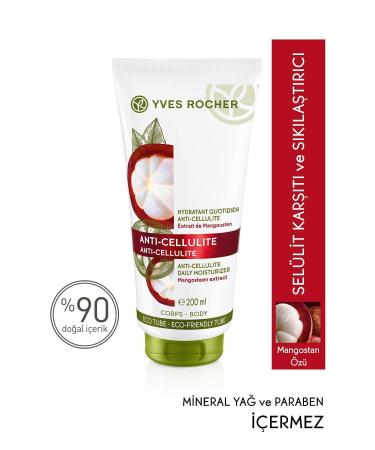 Yves Rocher Anti-Cellulite Slimming and Firming Cream - Caffeine & Madecassoside-200ml