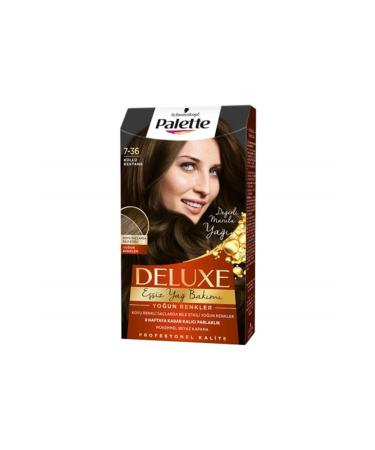 Palette Deluxe Oil Care Hair Dye 7.36 Ash Chestnut