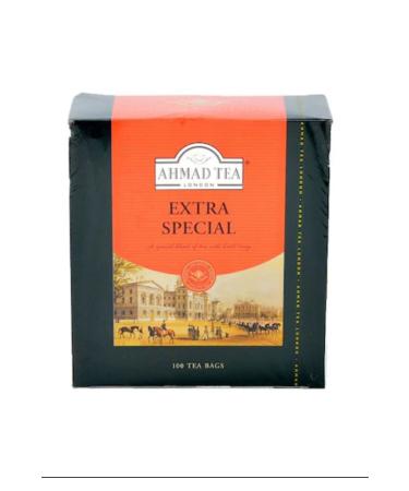 Ahmad Tea Extra Special X100 Bergamot Flavored Glass Tea Bag