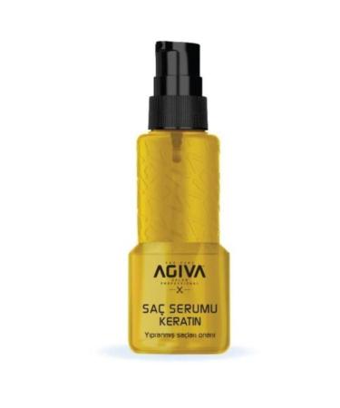Agiva Keratin Anti-Damage Hair Serum 100ml X3 - Buy Online on GoSupps.com