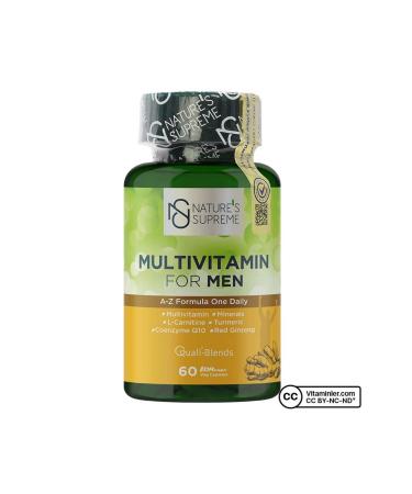 Natures Supreme Multivitamin For Men 60 Capsules - Unflavored