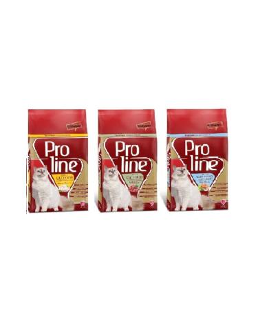 Proline Proline Chicken Lamb Fish Adult Cat Food 1.5 Kg X 3 Packages