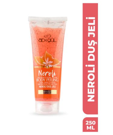 Ab-i G l Neroli Body Peeling Natural Apricot Kernel Grains 250 Ml