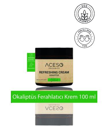 Aceso Organics Eucalyptus Refreshing Cream 100 ml
