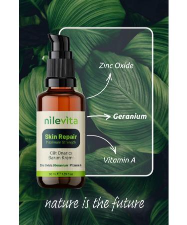nilevita Skin Repair Care Cream Anti-Itching Redness and Acne Zinc Oxide & Vitamin A 50ml - Buy Online on GoSupps.com