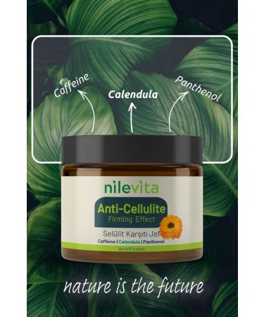 nilevita Anti-Cellulite Firming Gel Stretch Mark Prevention and Slimming Effect Caffeine & Panthenol 200ml - Buy Online on GoSupps.com