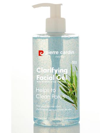 Pierre Cardin Clarifying Facial Cleanser With Niacinamide & Tea Tree Oil-foam Gel 350 ml