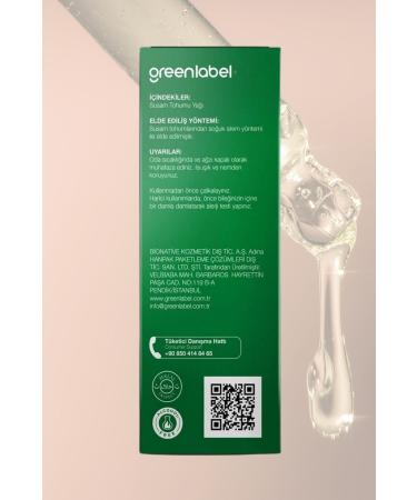 Green Label Sesame Oil Cold Pressed 0 Natural And Pure 50ml - Buy Online on GoSupps.com