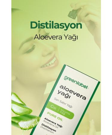 Green Label Aloe Vera Oil Cold Pressed 0 Natural And Pure 20ml - Buy Online on GoSupps.com
