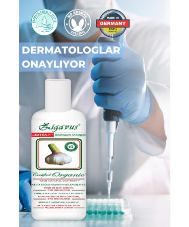 Zigavus Extra Plus Garlic Shampoo 150 ml - Against Intense Hair Loss 8699349130039 - Buy Online on GoSupps.com