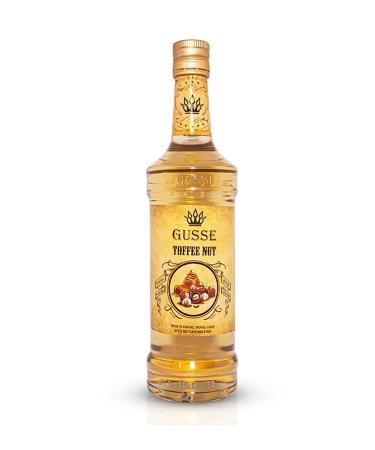 Gusse Toffee Nut Caramel Hazelnut Toffee Cocktail Syrup Coffee Syrup 70 Cl Glass Bottle