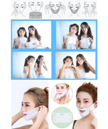 Utelips Anti Wrinkle V Face Shaping Mask Belt Chin Cheek Lift Bandage Strap Pro - Buy Online on GoSupps.com