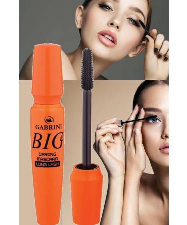 Utelips Make-up Eyelash Tool Stylish Long Lush Mascara Waterproof Eyelash Professional Black Mascara Makeup Tool