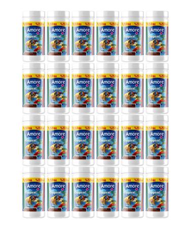 AMORE Tropical Mix Selection 24x125ml Tropical Aquarium Fish Food