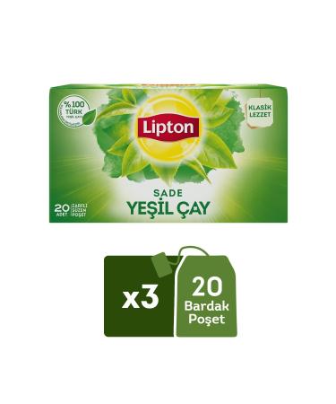 Lipton Green Tea Plain 20 x 3