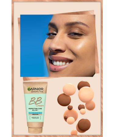 Garnier BB CREAM MEDIUM TONE SPF 20 FOR COMBINATION AND O LY SK N 50 ML KEYON3172 - Buy Online on GoSupps.com