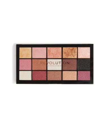 Revolution Makeup Revolution Reloaded Affection Lasting All Day 15 color Vegan Eyeshadow Palette (16.5 g) - Buy Online on GoSupps.com