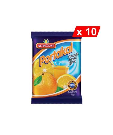 Alt ncezve Orange Flavored Drink Powder 250 Gr - 10-PACK